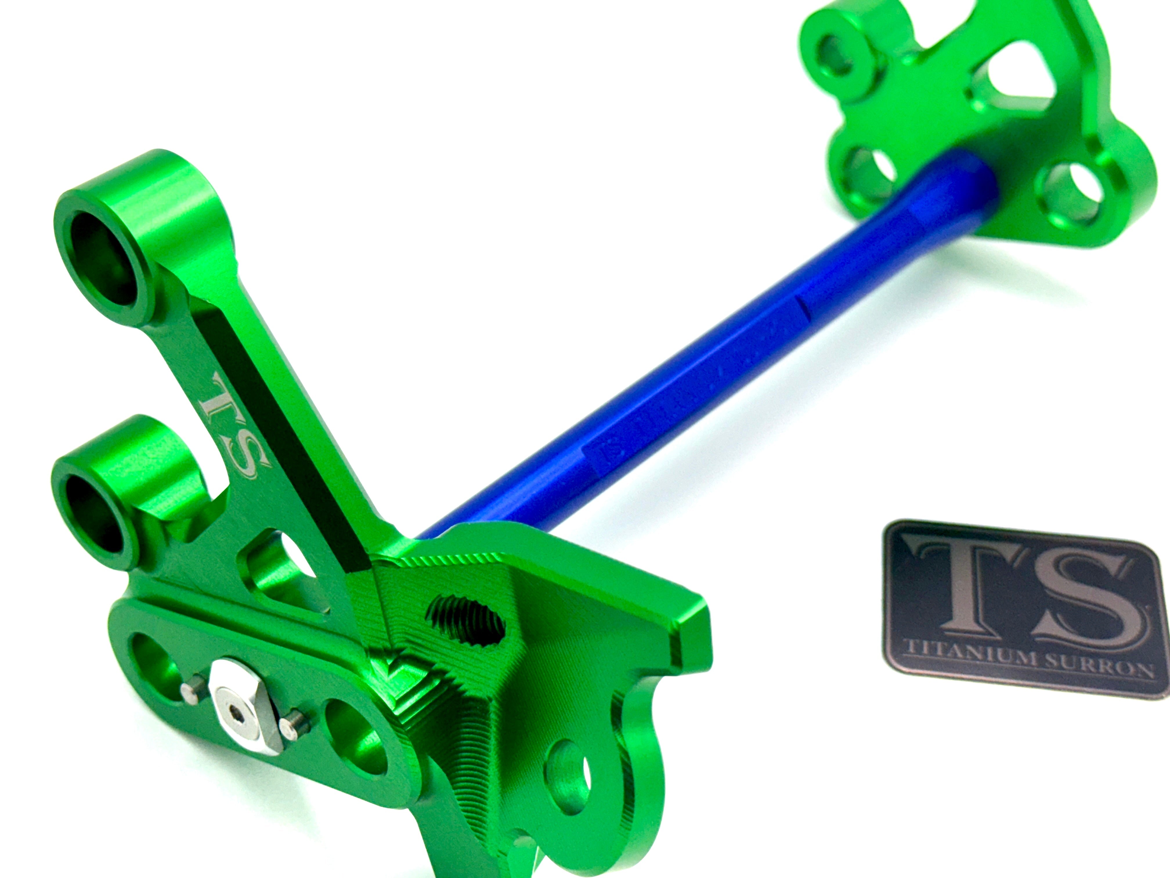 Custom CNC Aluminum Footpeg Bracket Assembly E-Ride Pro