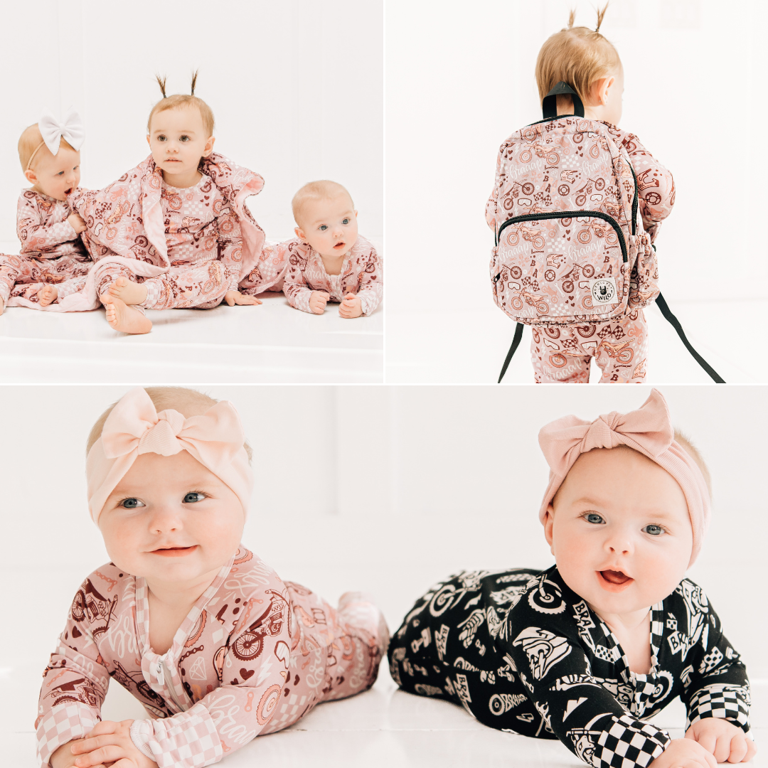 Braaap Like A Girl Zip Up Pajamas / PREORDER ships Jan 12 - 16