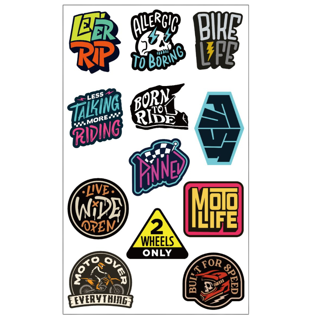 Let Er Rip Tattoo Sheet (PREORDER)