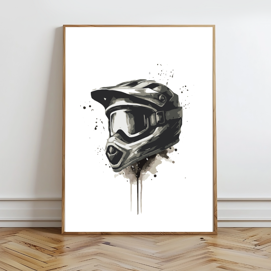 Dirt Bike Dreams Wall Prints - Digital Download