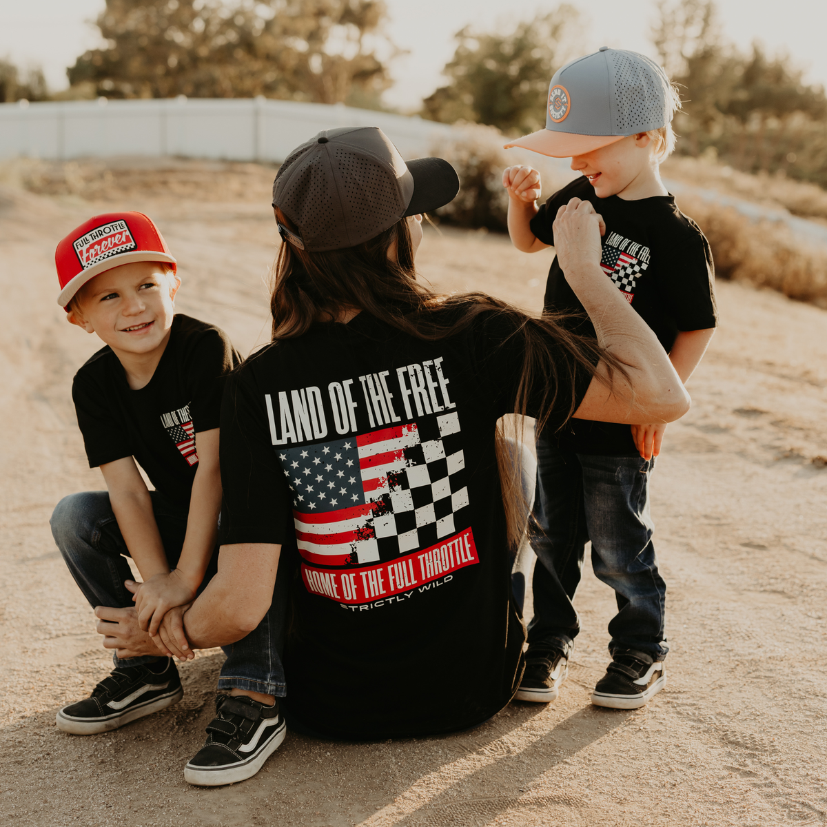 Land Of The Free Home Of The Full Throttle T-Shirt