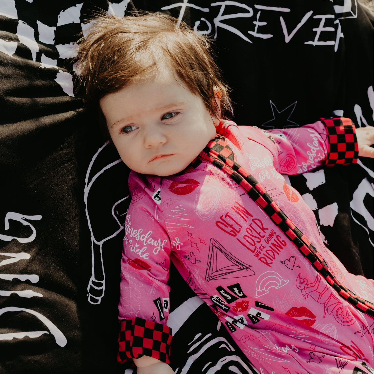 Fast Like A Girl Zip Up Pajamas / PREORDER: shipping Nov 16 - Dec 9
