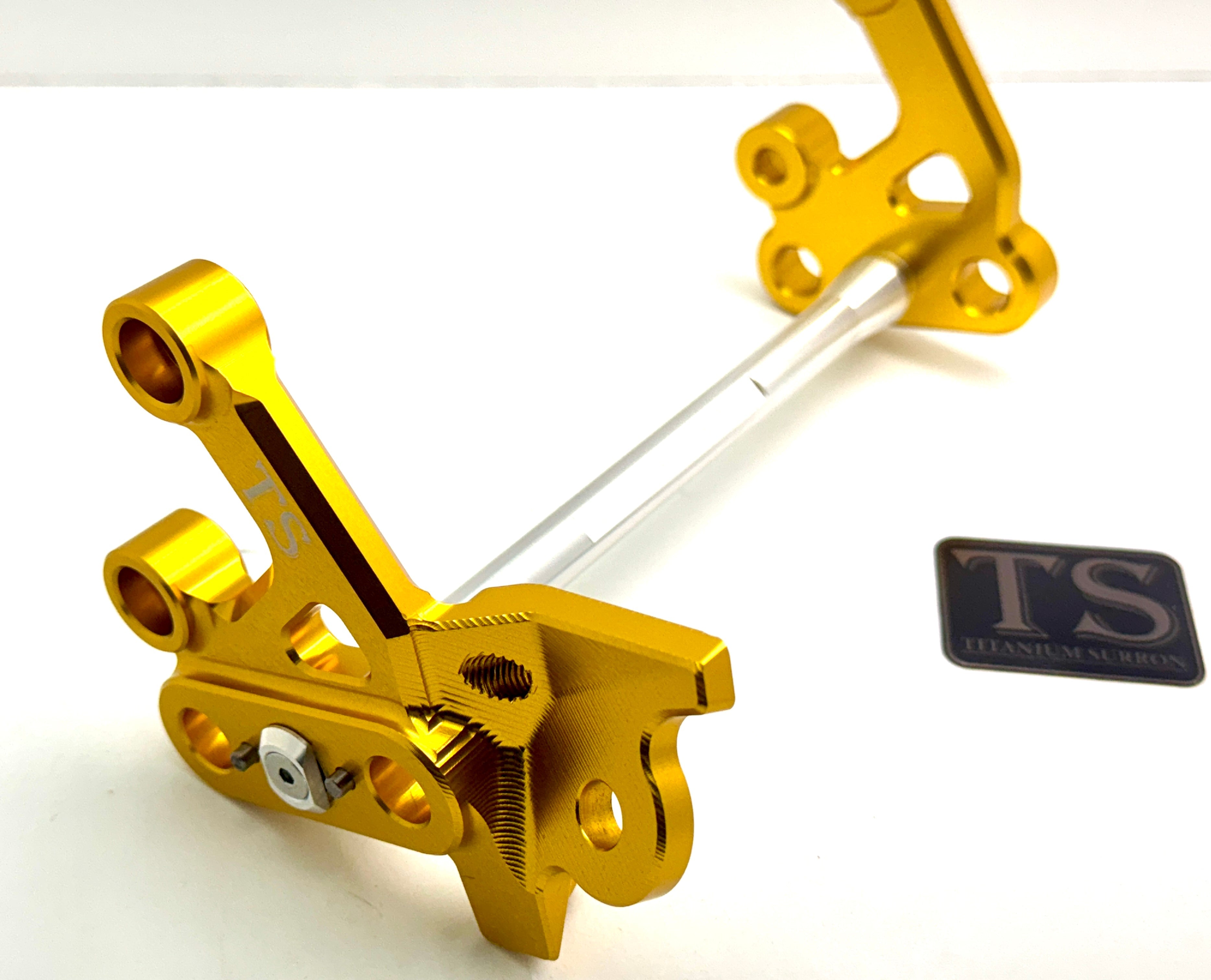 Custom CNC Aluminum Footpeg Bracket Assembly E-Ride Pro
