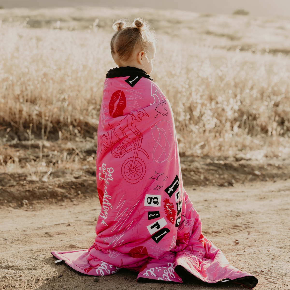 Fast Like A Girl Blankets / PREORDER: est shipping Nov 16 - Dec 9