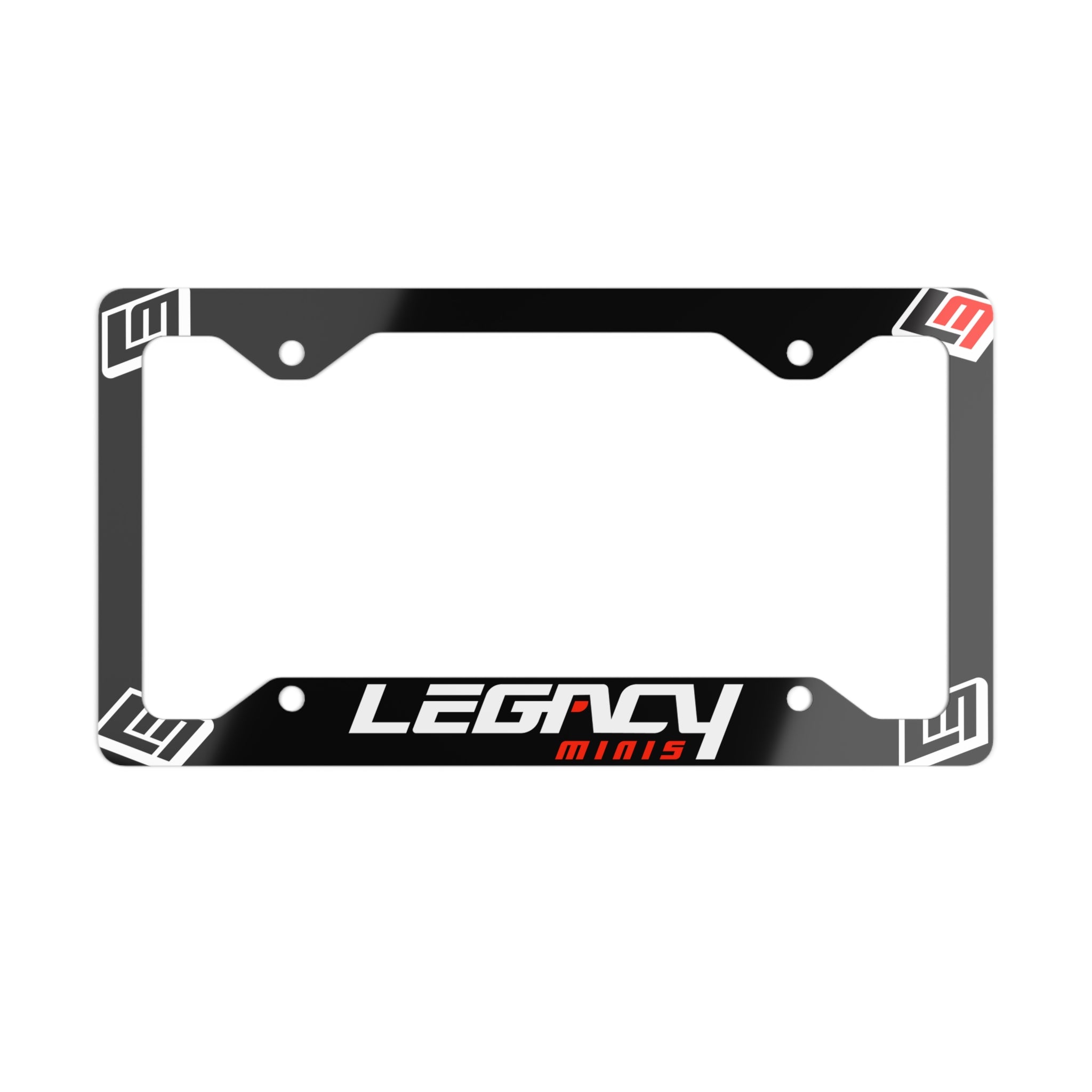 LM Metal License Plate Frame