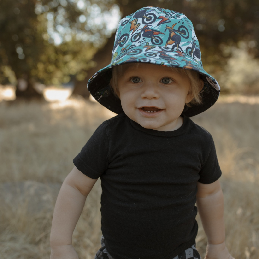 Reversible Bike Life / Ride All Day Bucket Hat
