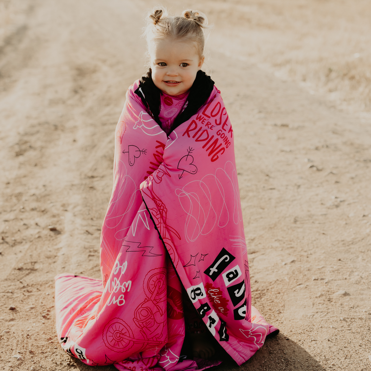 Fast Like A Girl Blankets / PREORDER: est shipping Nov 16 - Dec 9