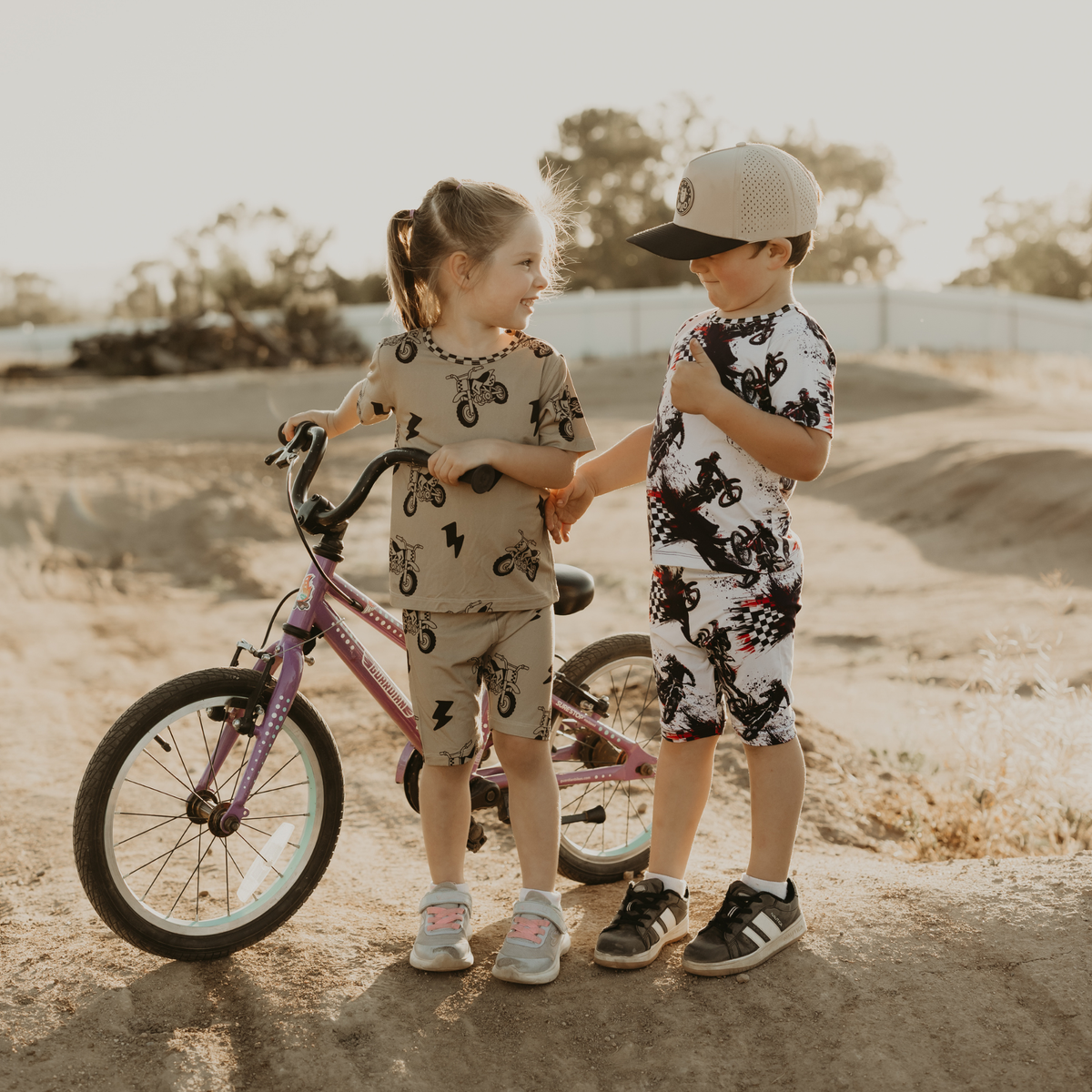 Race Ready 2 Piece Summer Pajamas