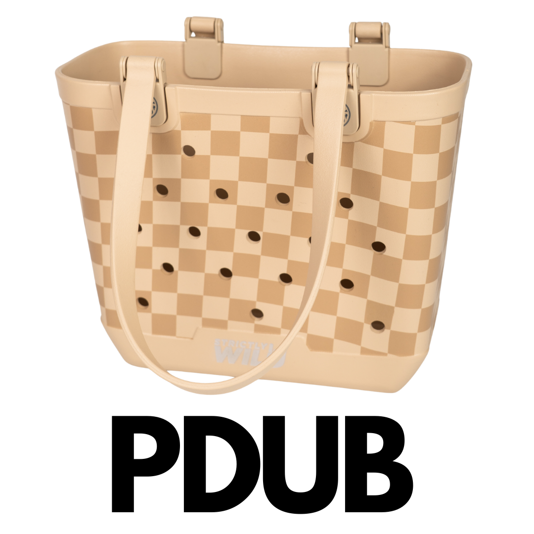 Desert Checker Moto Tote