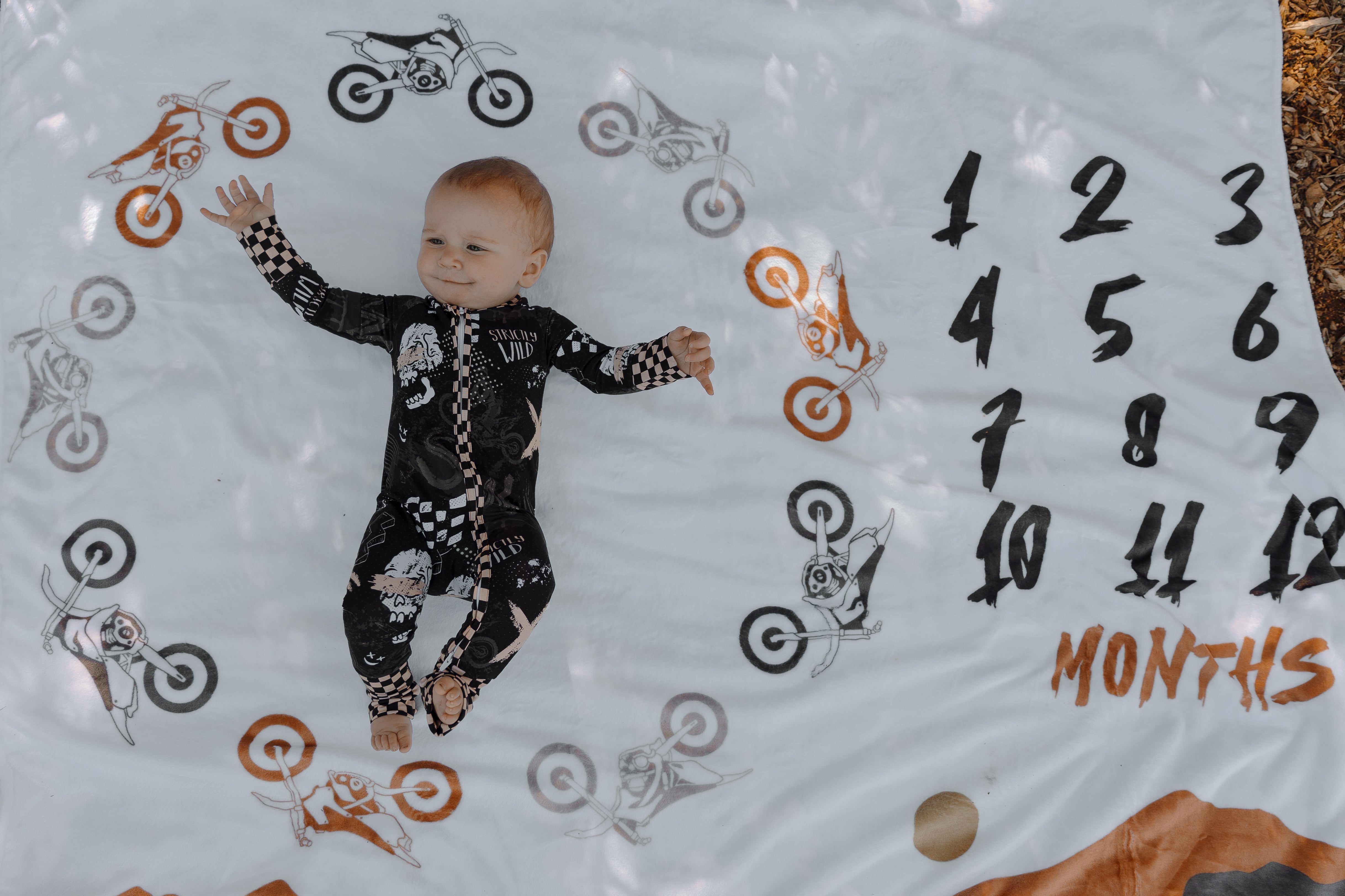 Sunset Cruise Milestone Blanket