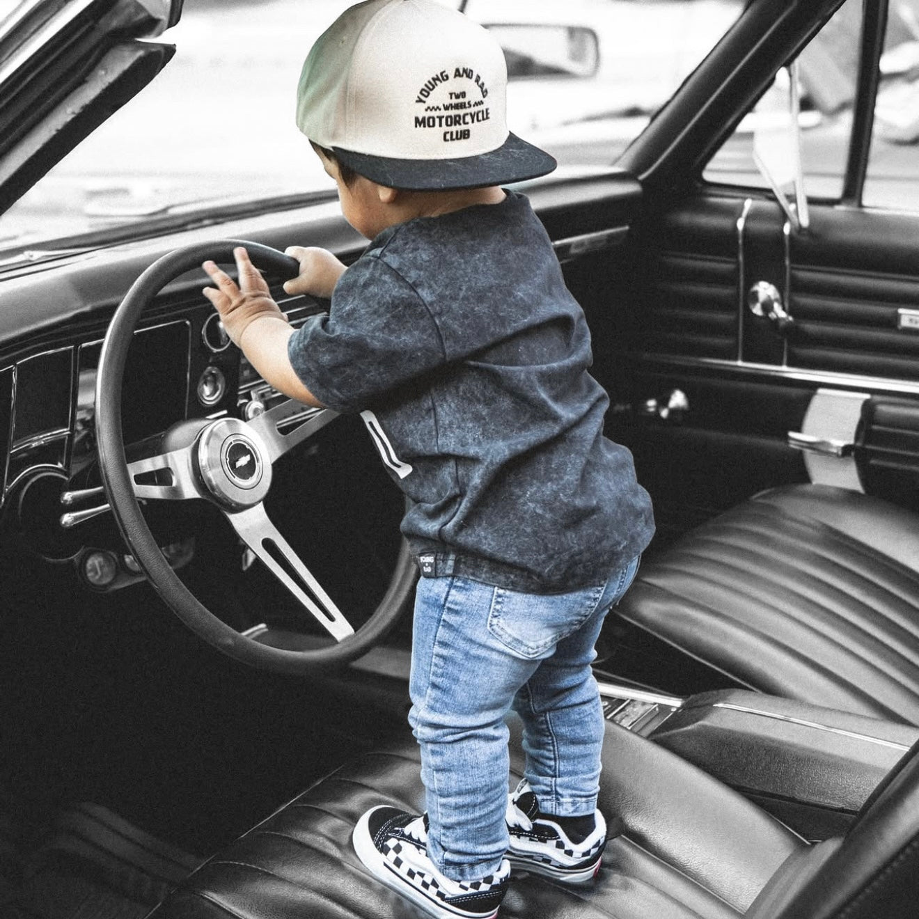 TWO WHEELS MOTORCYCLE CLUB SNAPBACK