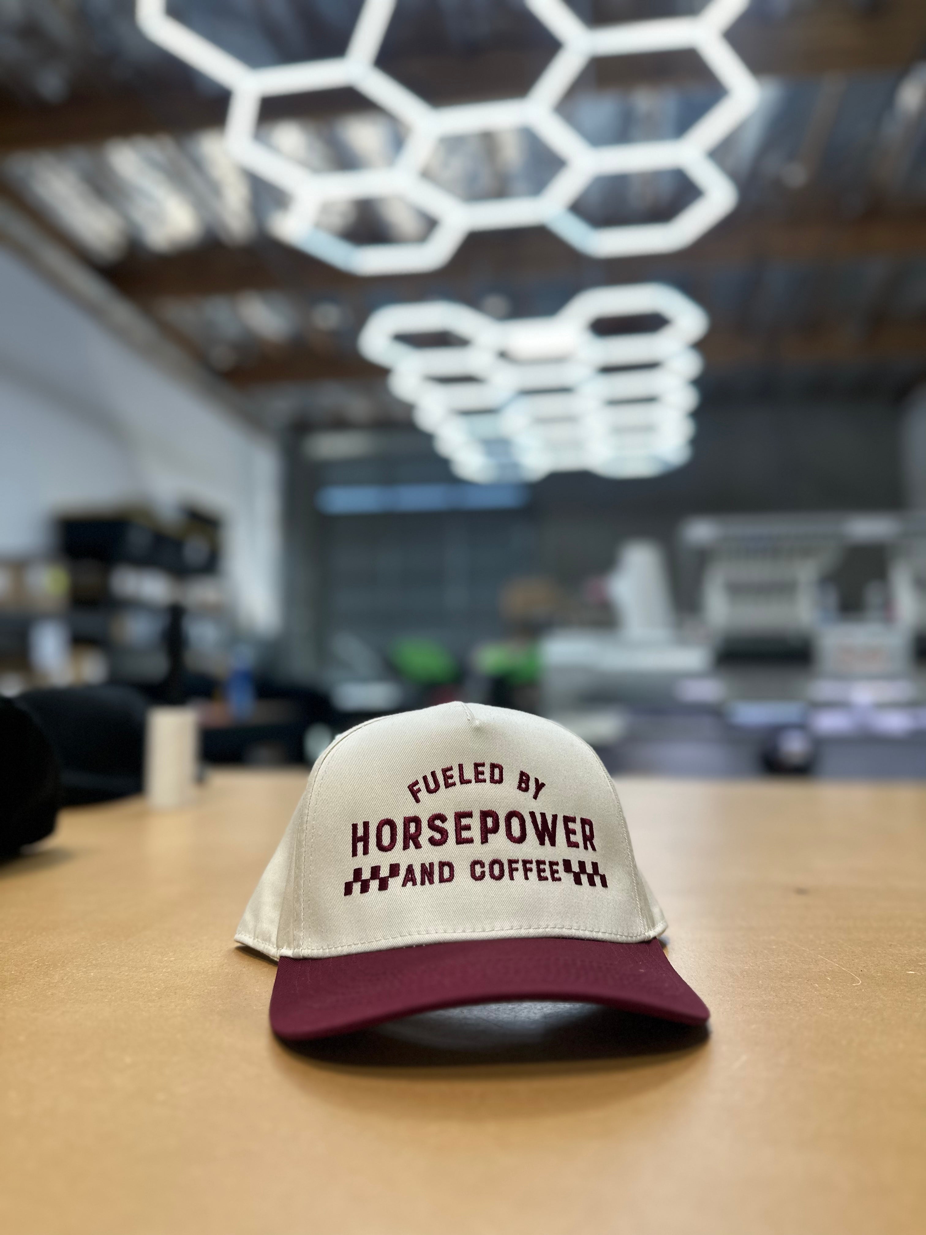 Fueled By Horsepower And Coffee Snapback