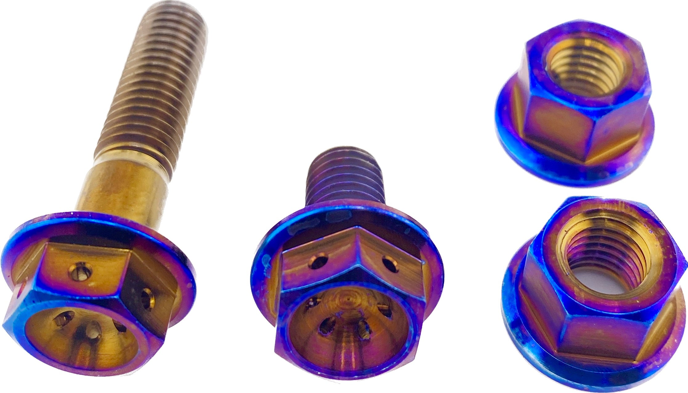 CRF110 titanium exhaust bolt kit