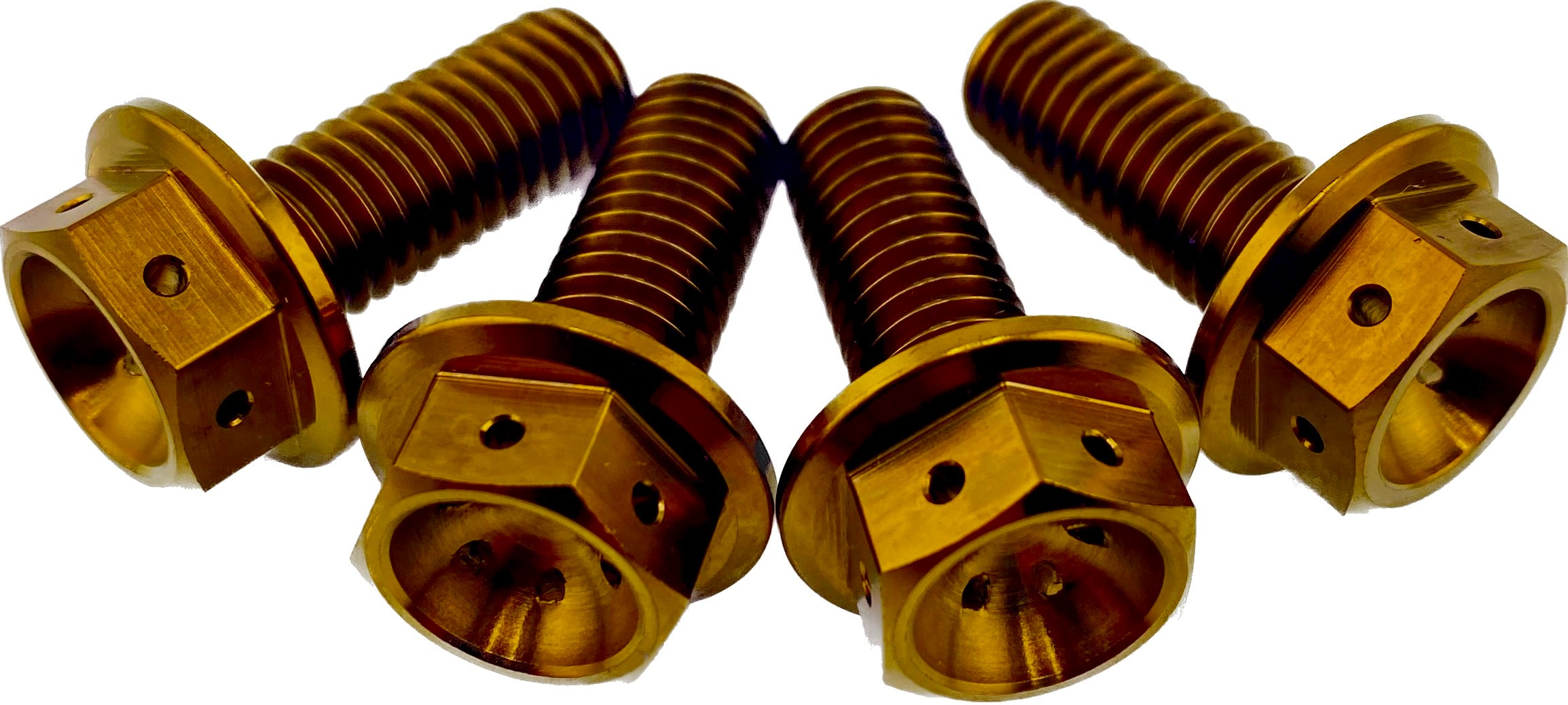 CRF110 Titanium foot peg mount bolts