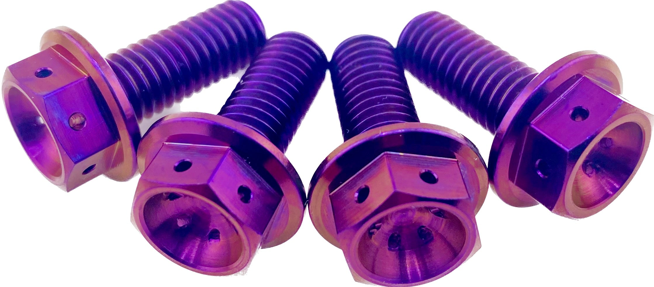 CRF110 Titanium foot peg mount bolts