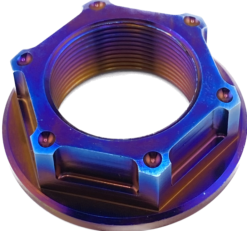 Ti Steering stem nuts