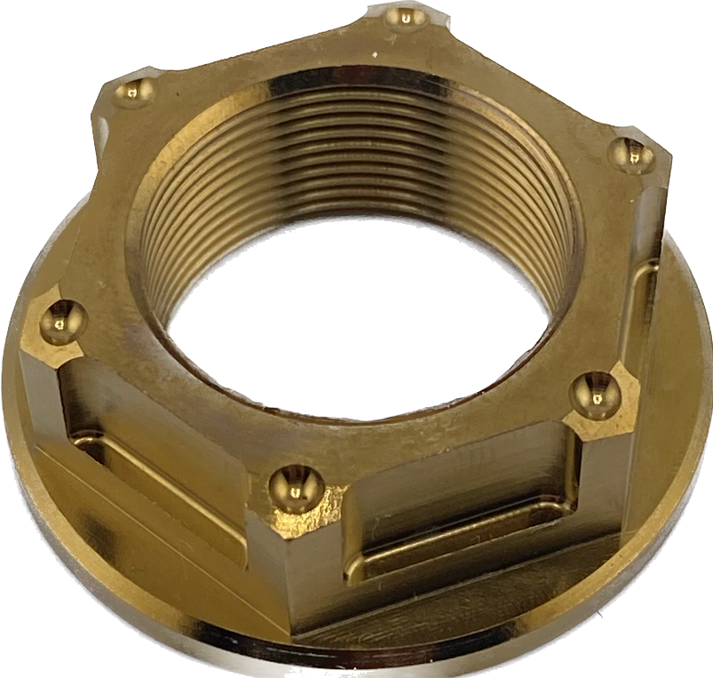 Ti Steering stem nuts