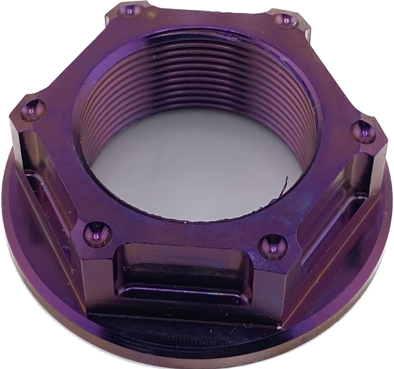Ti Steering stem nuts