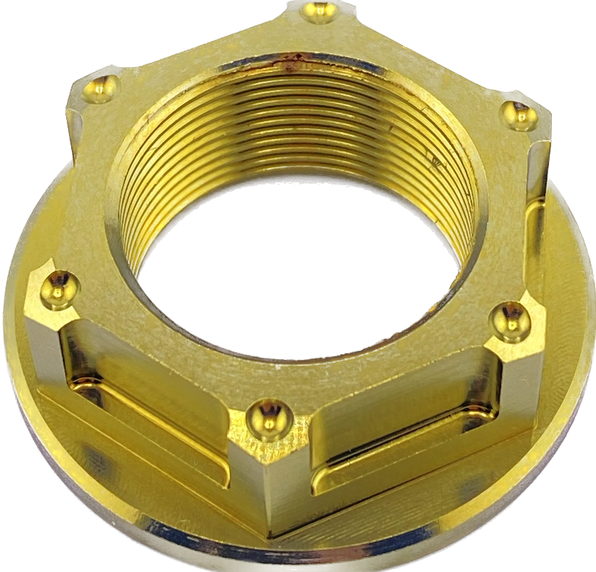 Ti Steering stem nuts