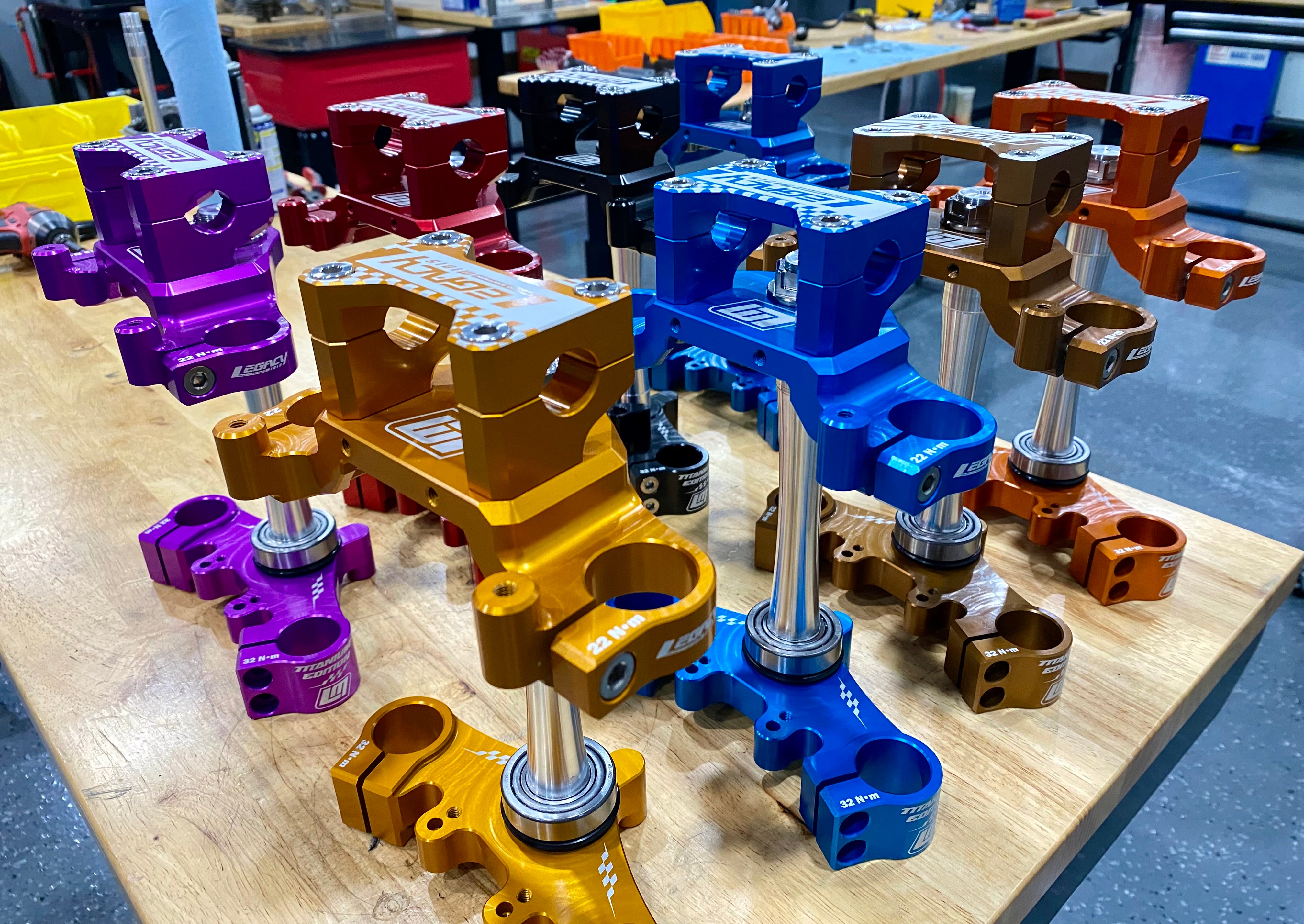 Tom☆　MBL 34 Legacy Minis CRF110/125 Triple clamp builder