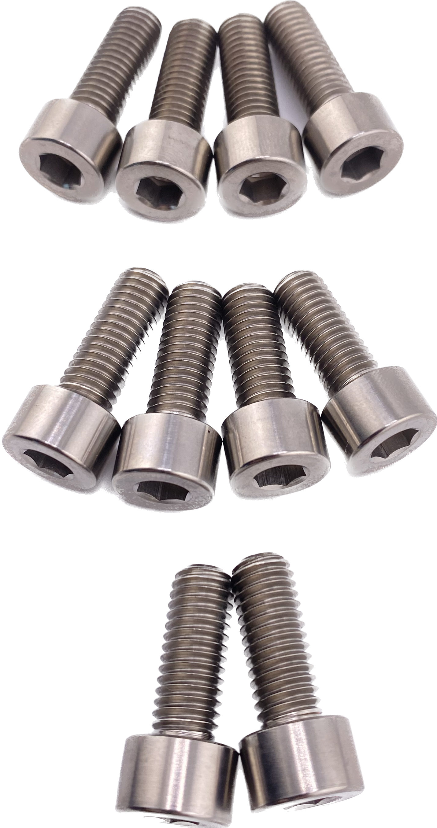 Titanium hardware kit for Top Triple