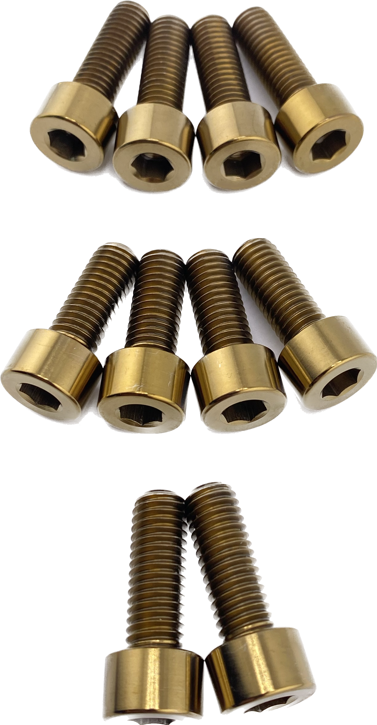 Titanium hardware kit for Top Triple