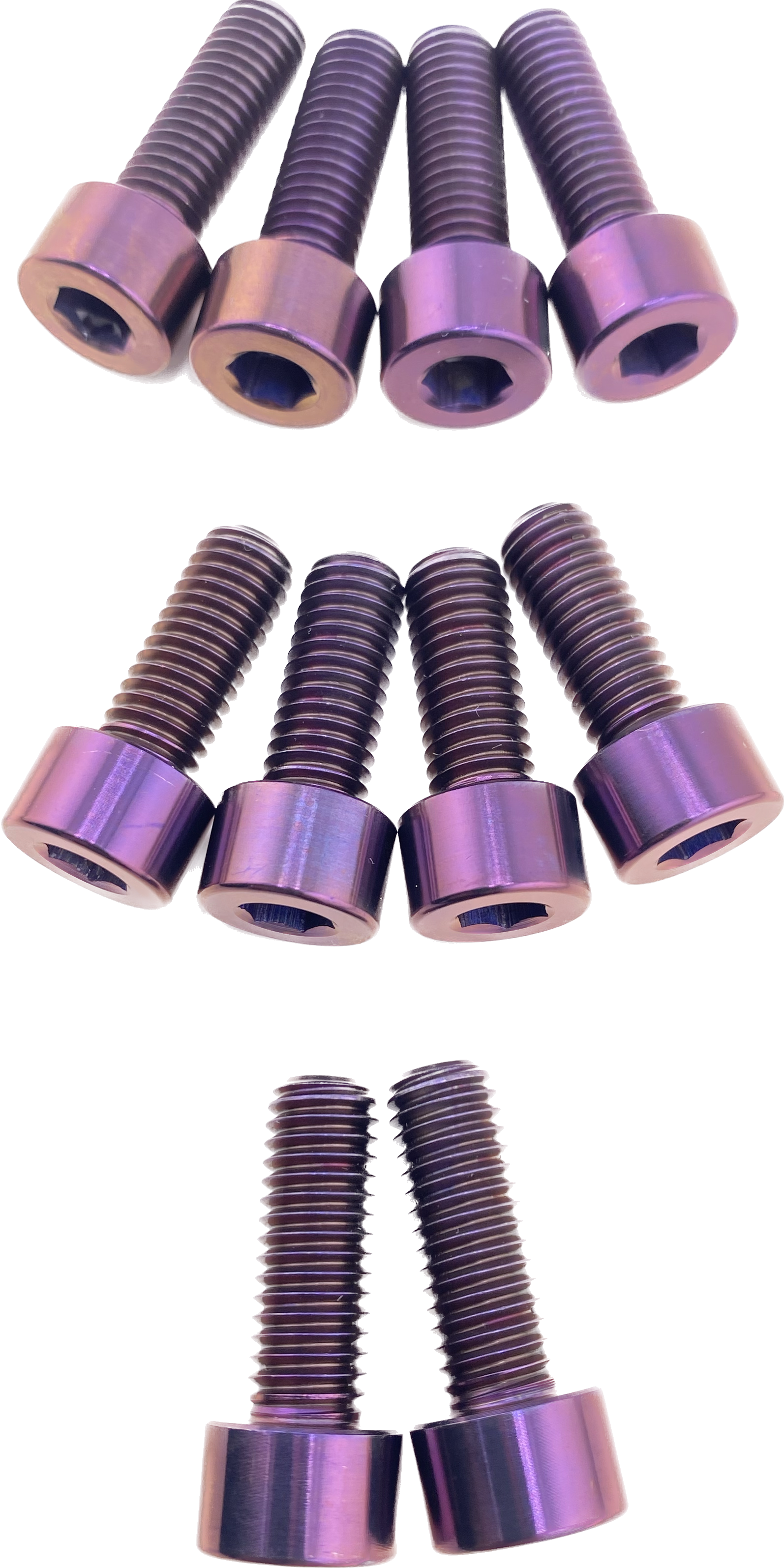 Titanium hardware kit for Top Triple