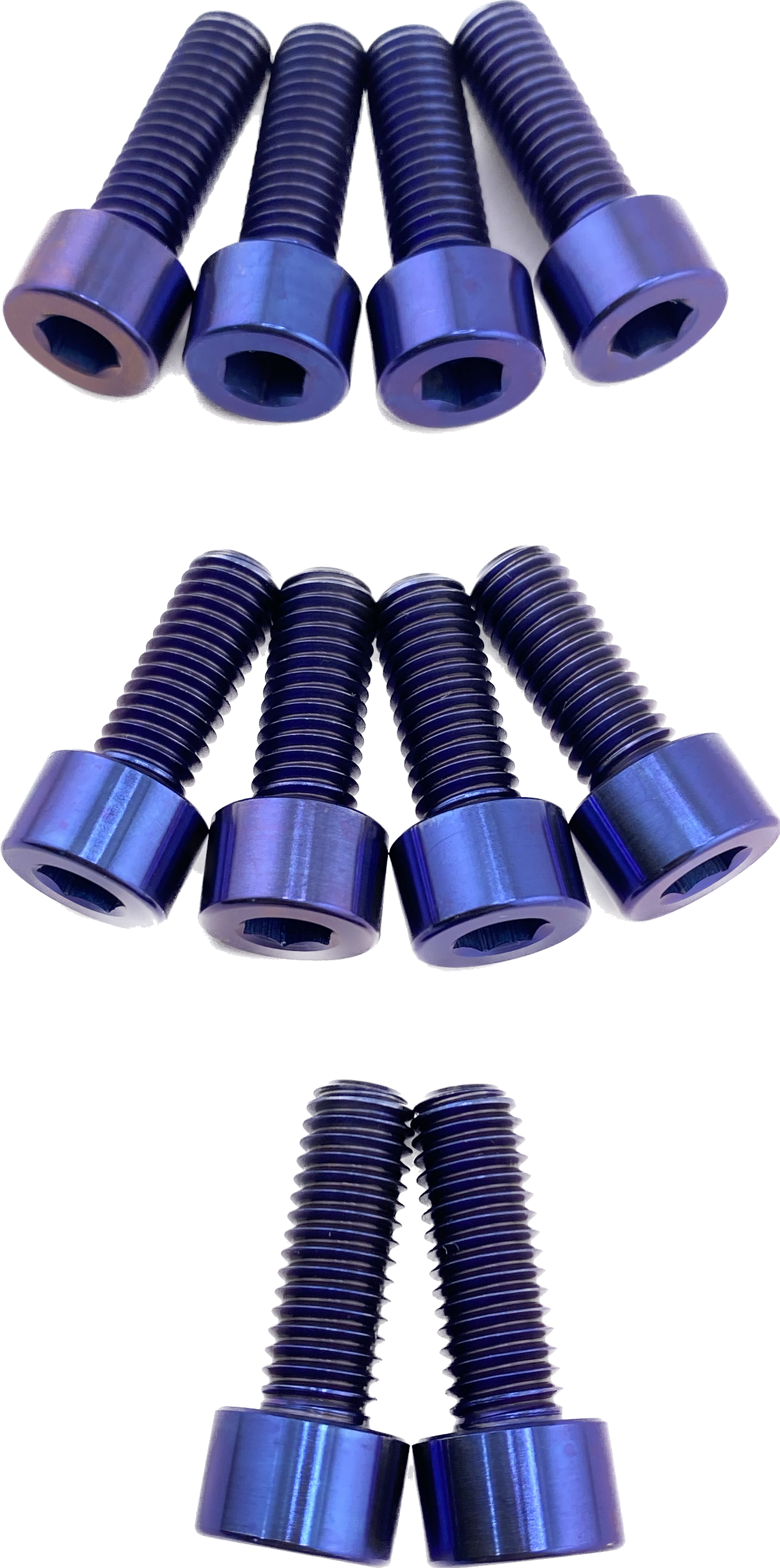 Titanium hardware kit for Top Triple