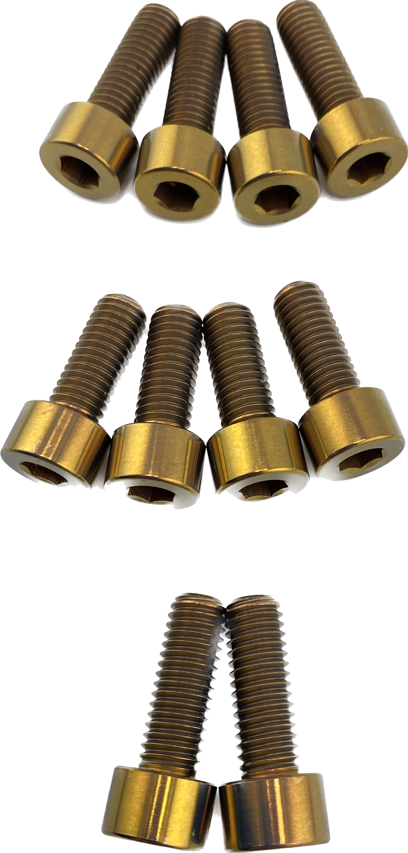 Titanium hardware kit for Top Triple