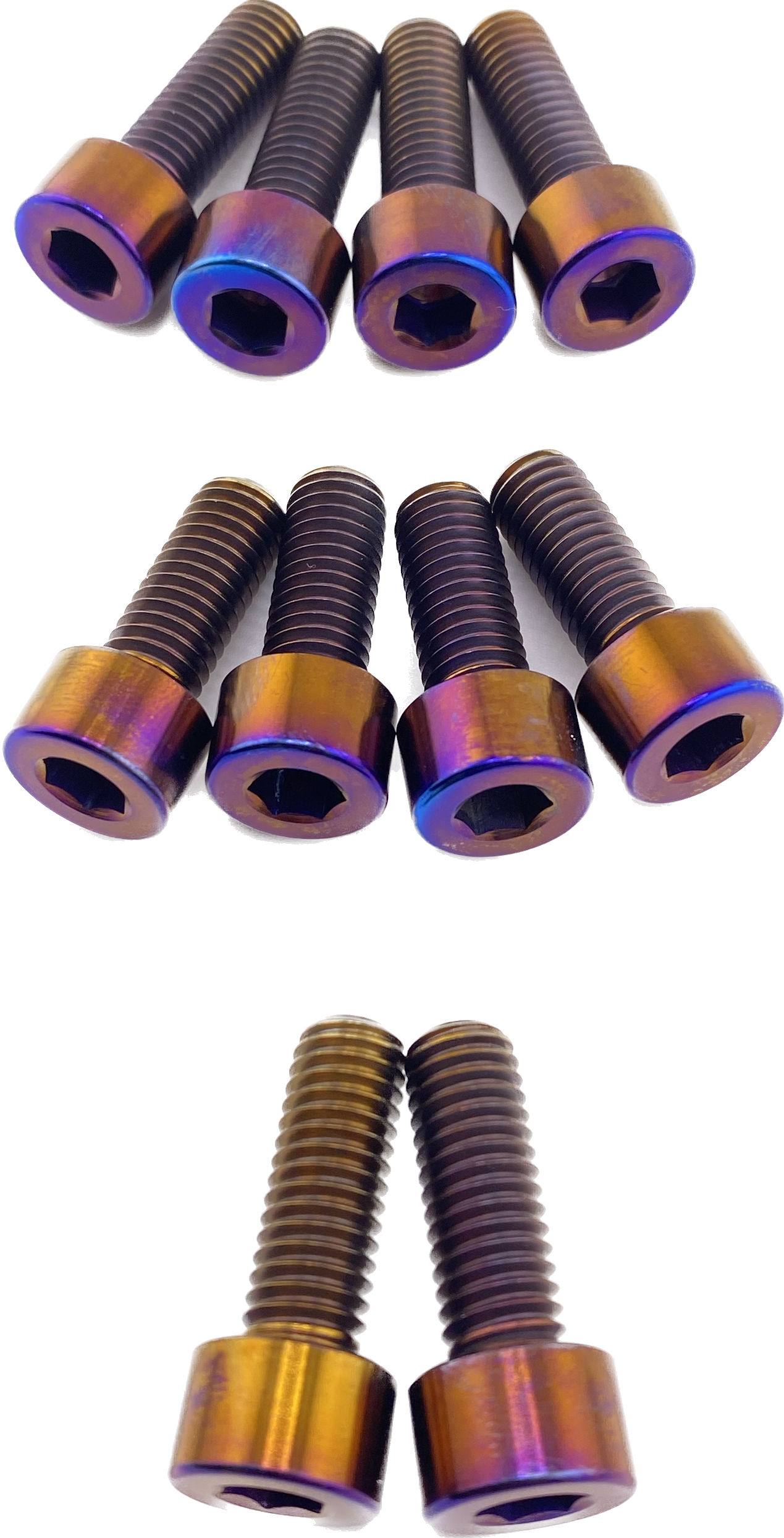 Titanium hardware kit for Top Triple