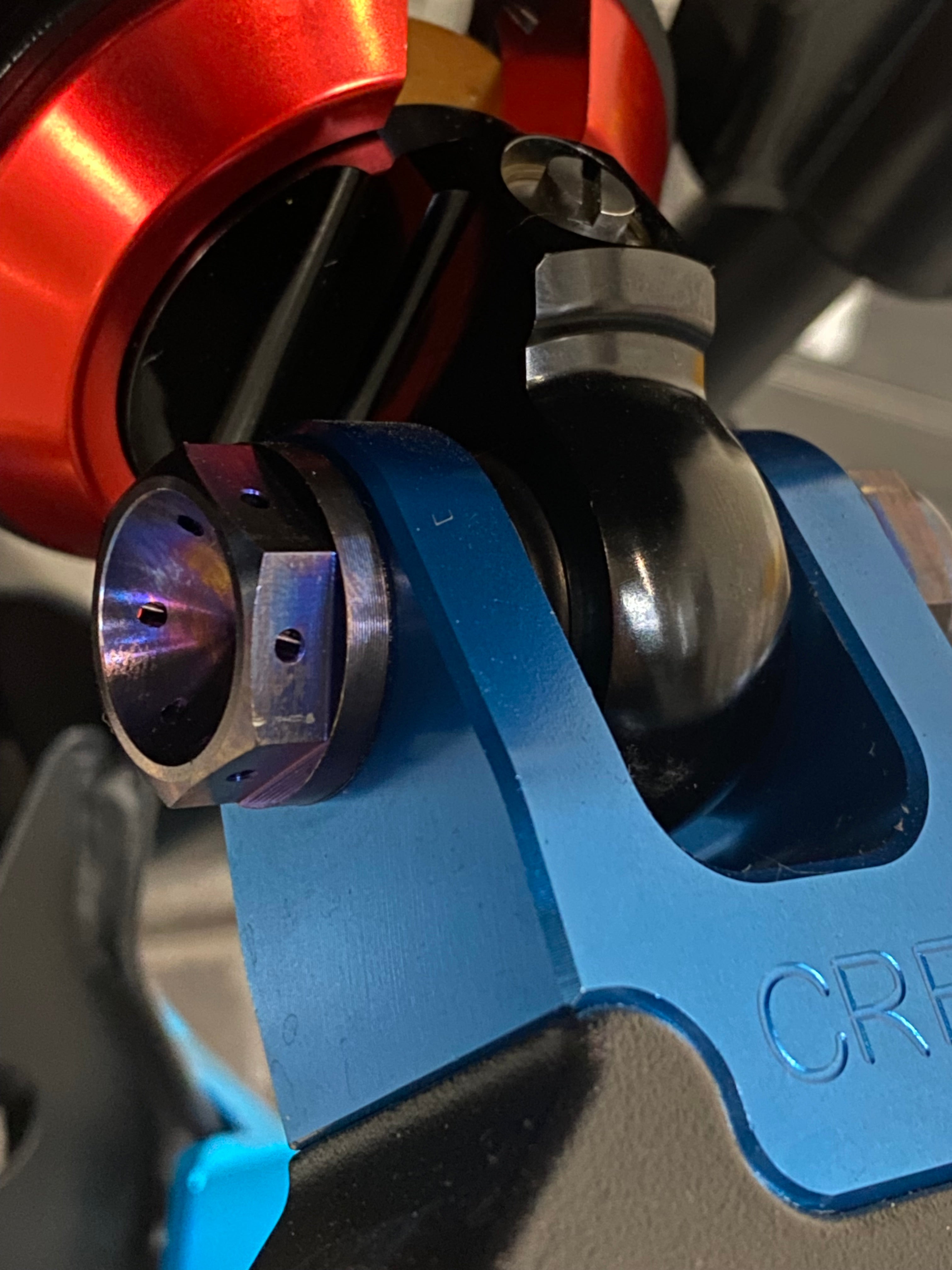 CRF110 Titanium shock bolts