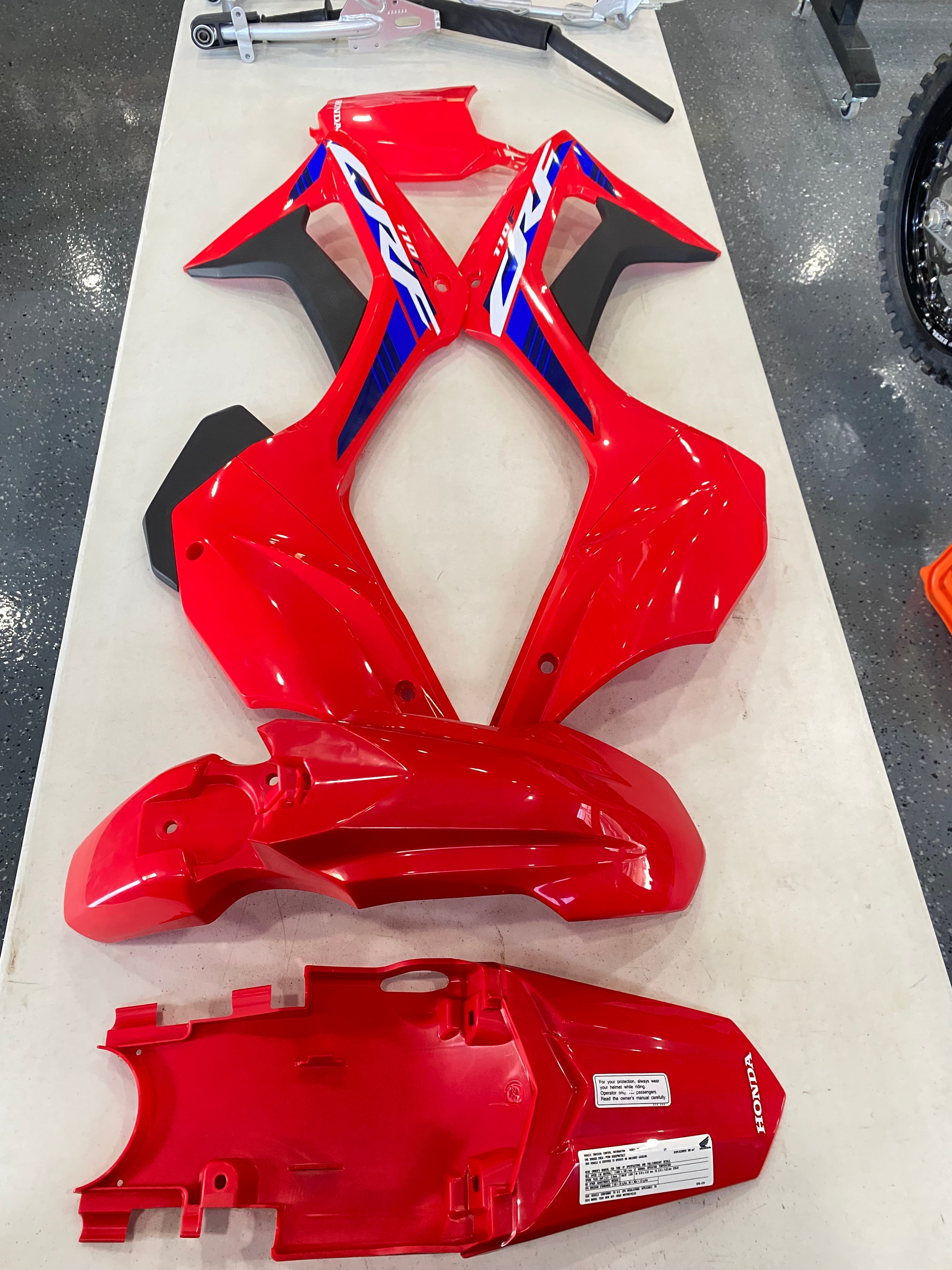 crf110 OEM plastic set