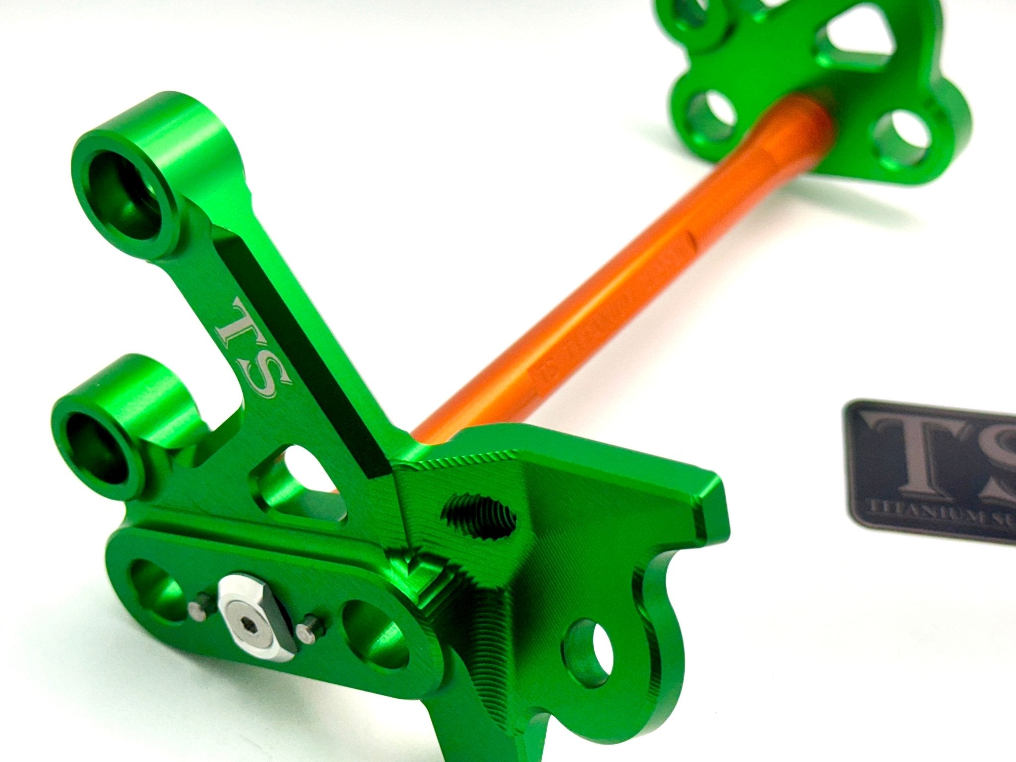 Custom CNC Aluminum Footpeg Bracket Assembly E-Ride Pro