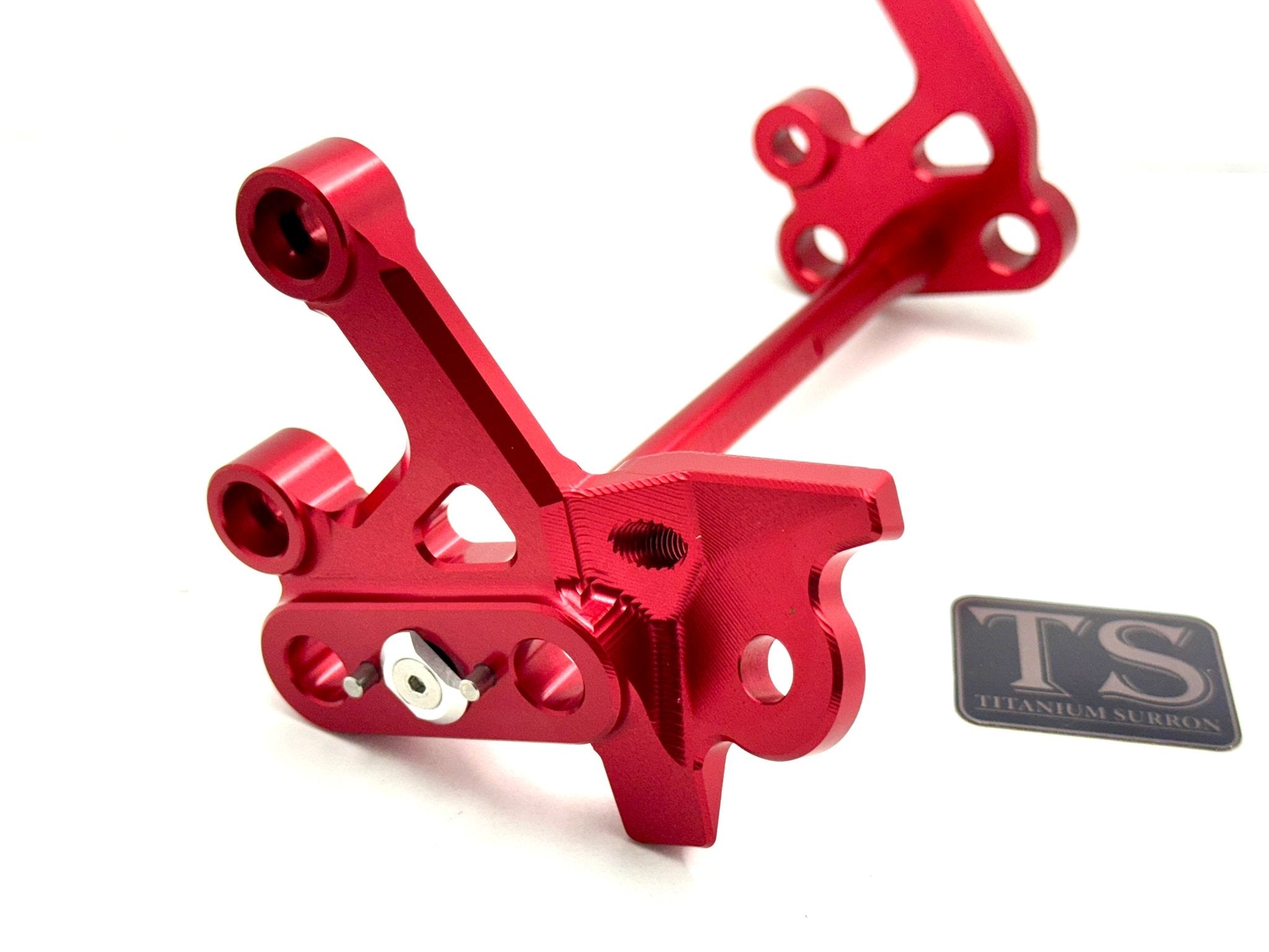 Custom CNC Aluminum Footpeg Bracket Assembly E-Ride Pro