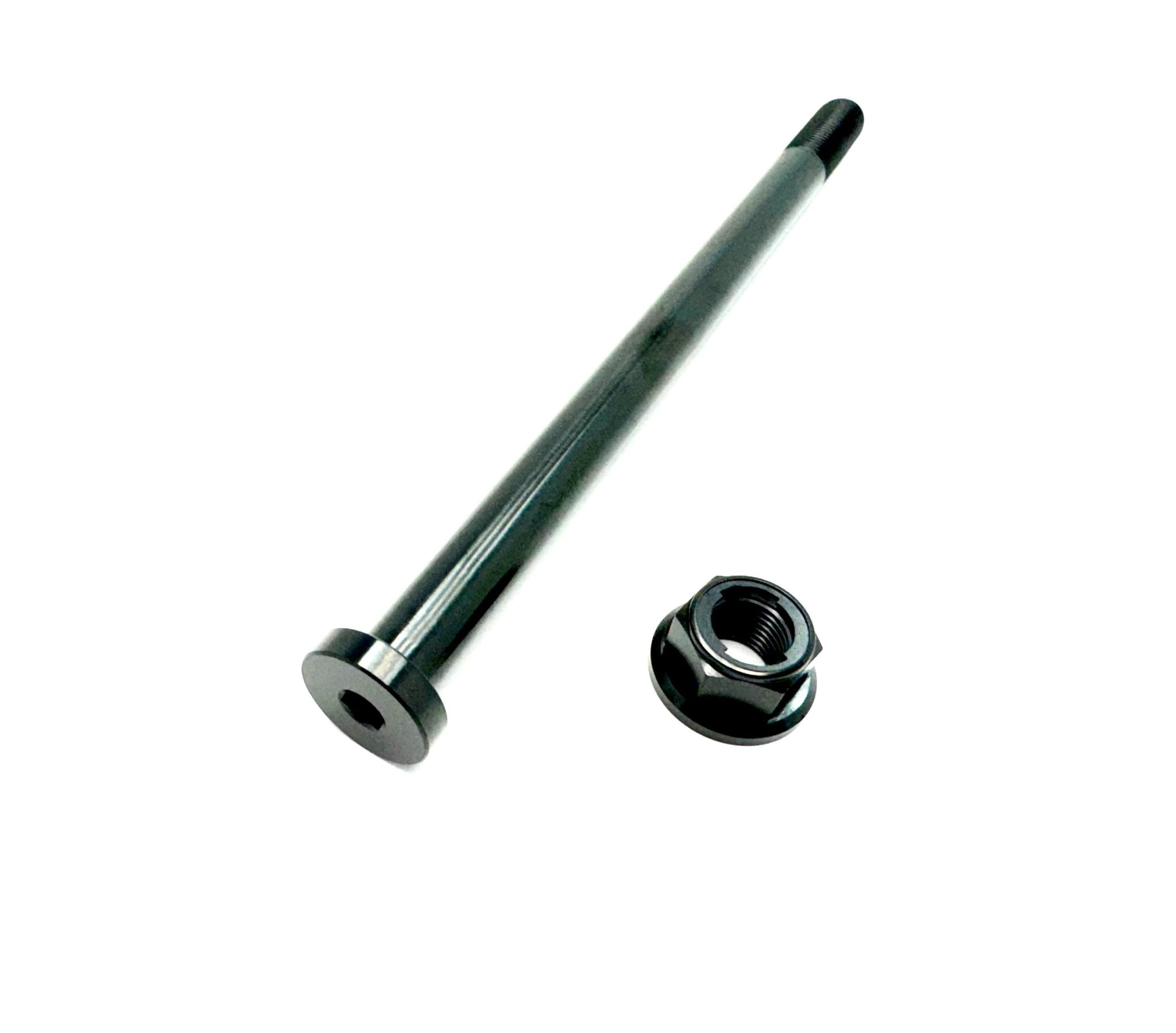 Titanium Rear Axle and Nut - E-Ride Pro SS 2.0 (Two pcs)