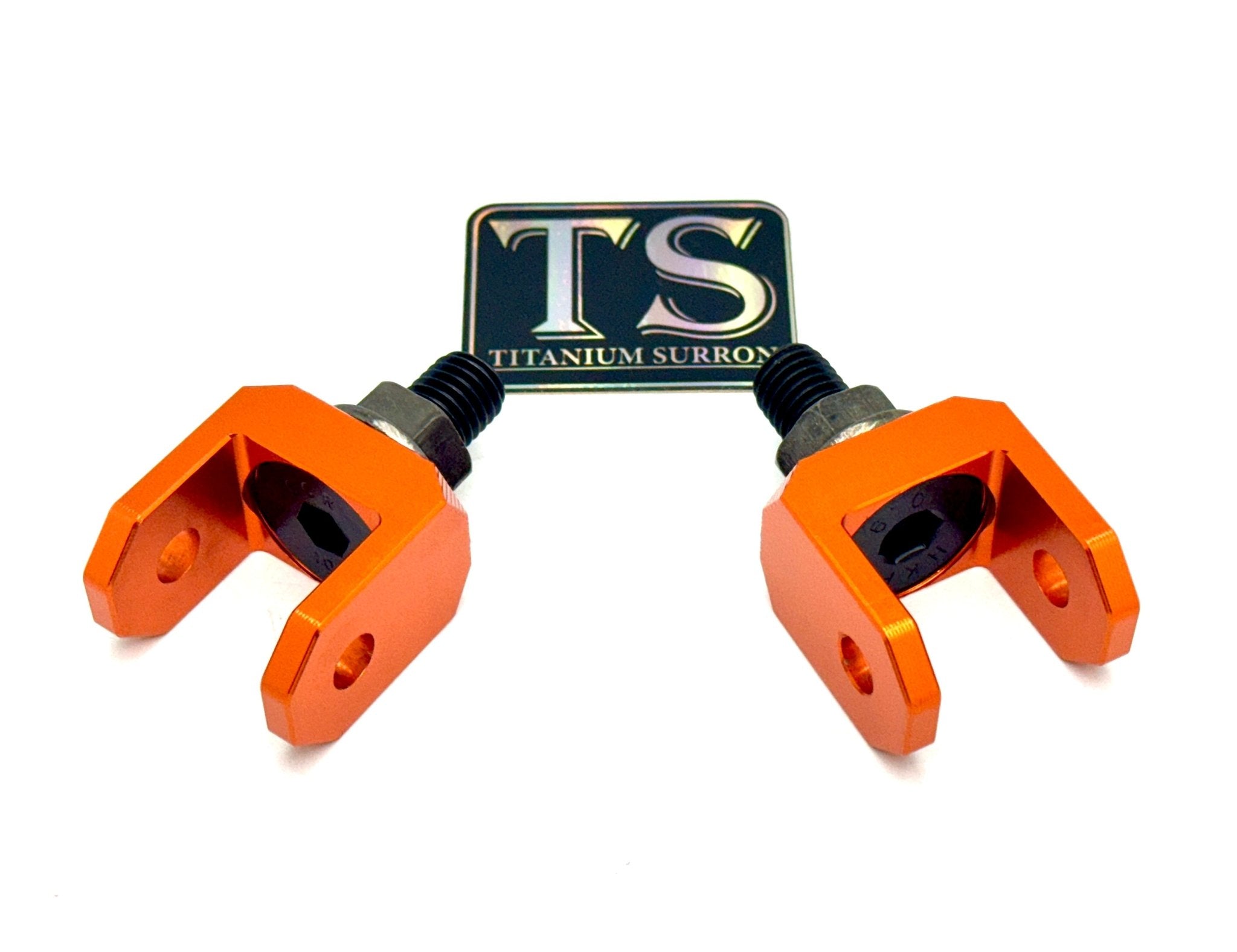 Footpeg Bracket Connectors in Solid Color for E-moto