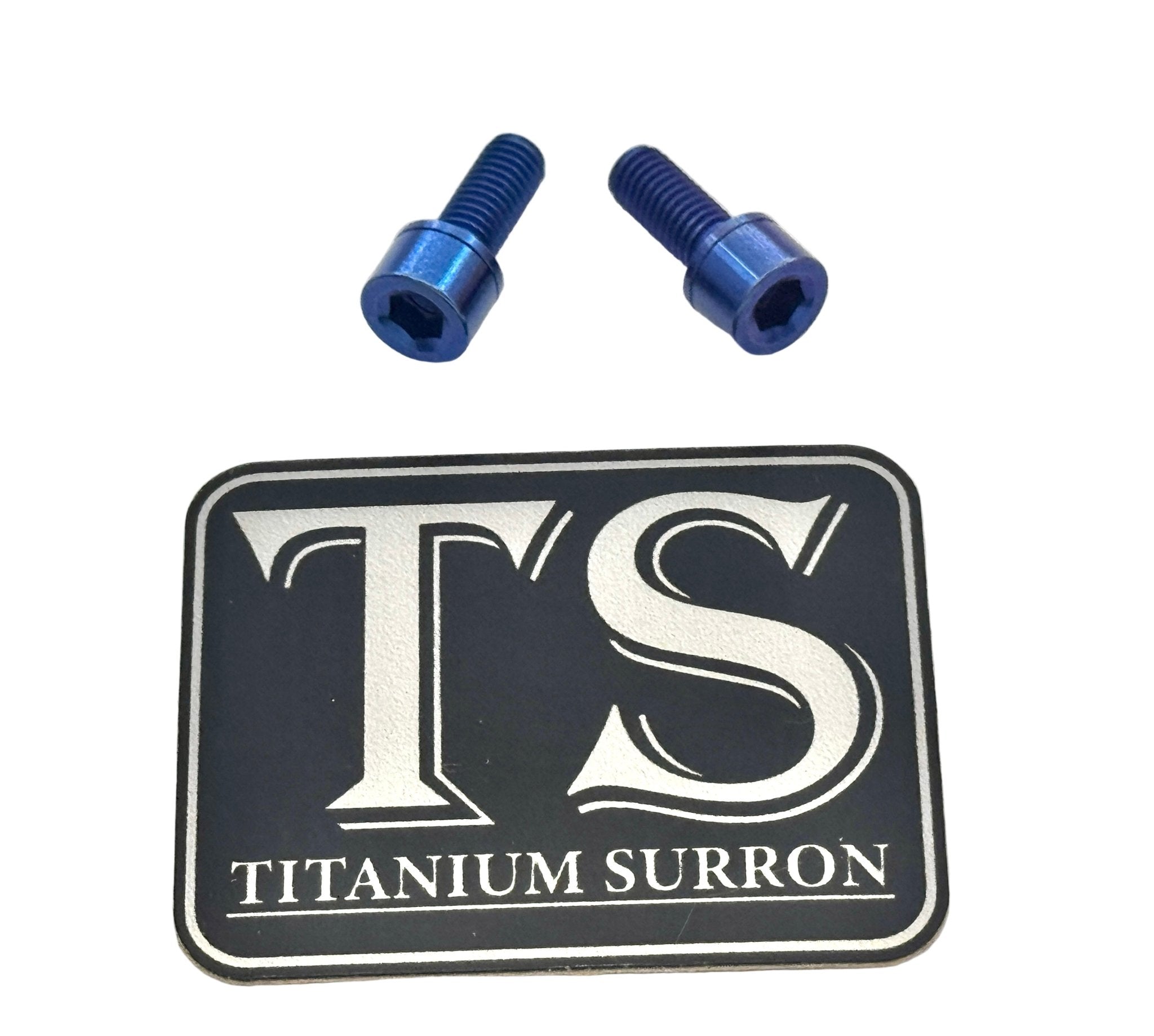 Titanium E-Moto Headlight Mount Bolts