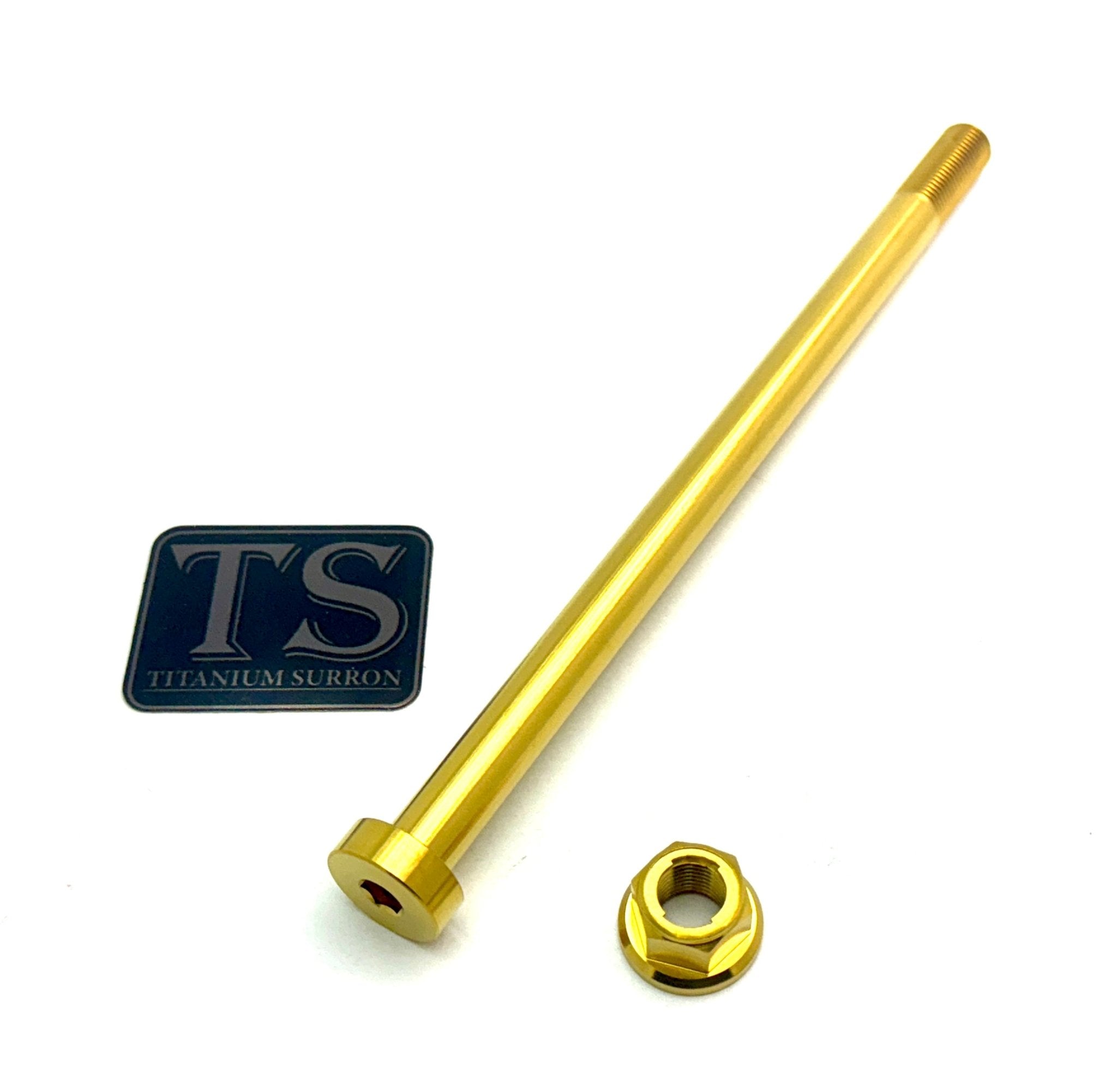 Titanium Rear Axle and Nut - Talaria (Two pcs)
