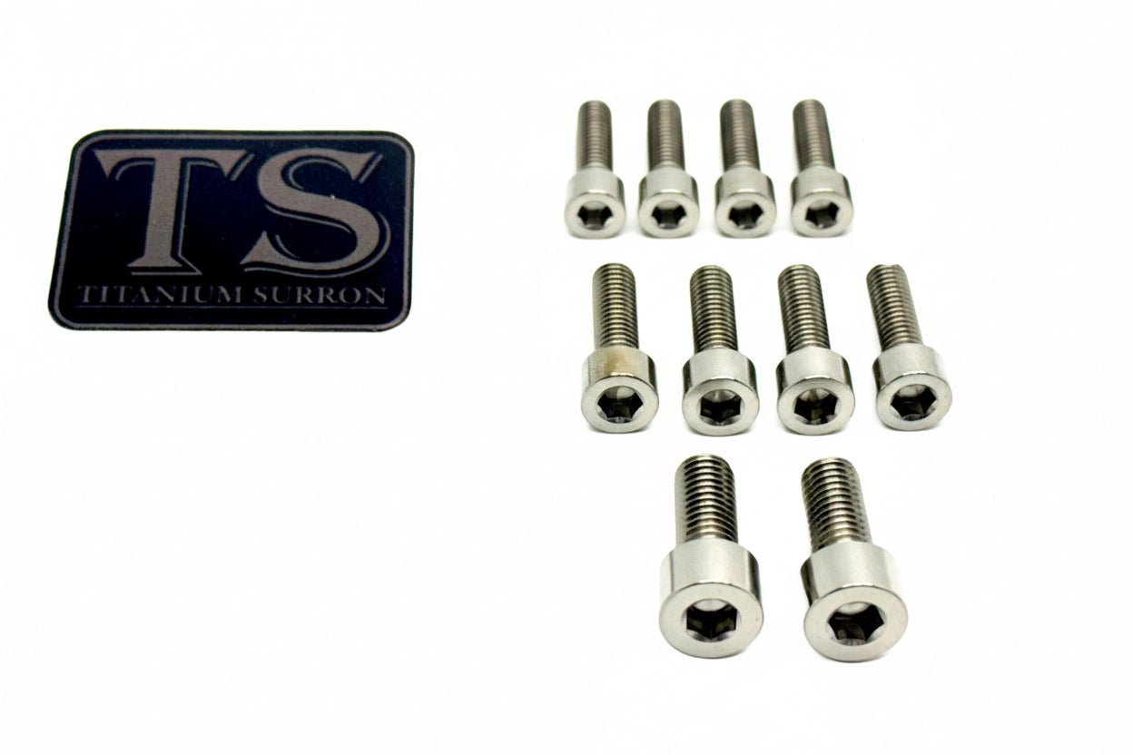 Titanium Stem/ Handlebar Mount Bolts - E-moto