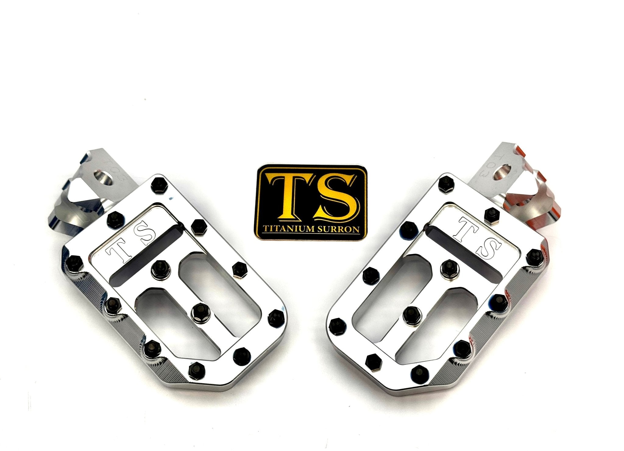 TS Custom Foot Pegs w/ Titanium Grips for Talaria and Altis