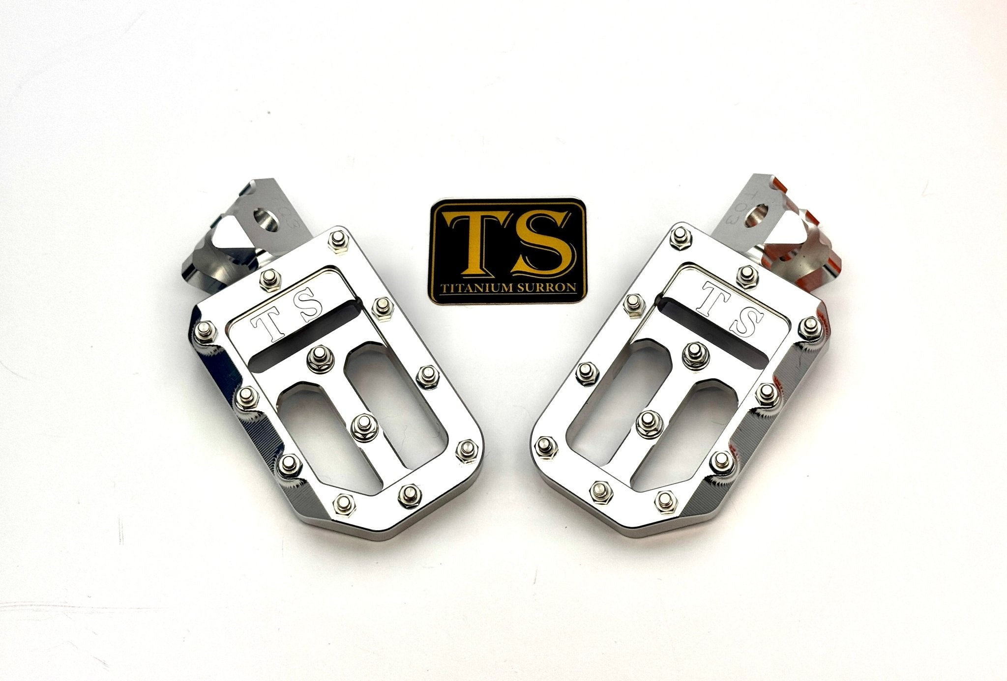 TS Custom Foot Pegs w/ Titanium Grips for Talaria and Altis